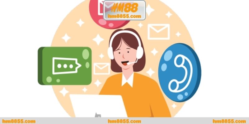 Các kênh Liên Hệ HM88 đang hoạt động