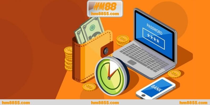 Các phương thức rút tiền HM88 hiện có