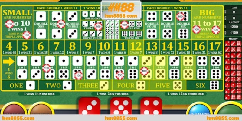 Nhịp bàn sôi động cùng asino sicbo tiền thật